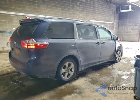 2018 Toyota Sienna Le from USA, damaged, VIN 5TDKZ3DC8JS937990